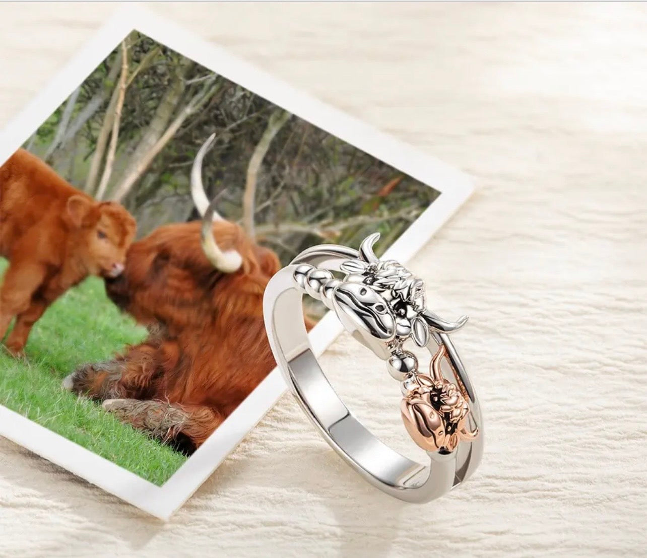 Highland Cow Ring